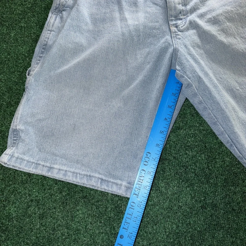 Wrangler Denim Shorts Men's 33L Light Blue Denim Shorts